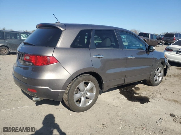 2008 Acura RDX Tech Pkg with VIN 5J8TB18578A012019, listed as a Copart auction lot 48588655 with 188,211 mi miles and Salvage Title. Bid and sale history available at carsss.com. Image 3.