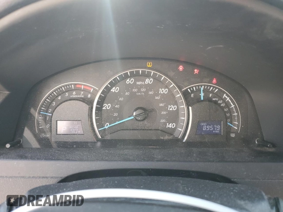 2012 Toyota Camry L with VIN 4T4BF1FK4CR224134, listed as a Copart auction lot 53136745 with 89,579 mi miles and Salvage Title. Bid and sale history available at carsss.com. Image 9.