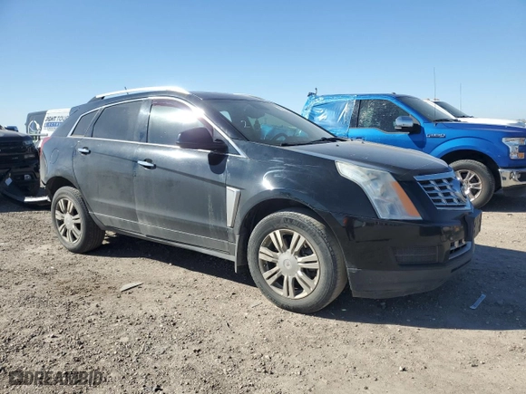 2015 Cadillac SRX Luxury Collection with VIN 3GYFNBE30FS624578, listed as a Copart auction lot 47630655 with 75,921 mi miles and Salvage Title. Bid and sale history available at carsss.com. Image 4.