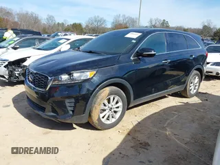 2019 Kia Sorento LX with VIN 5XYPG4A36KG538256, listed as a IAAI auction lot 41601031 with 1 mi miles. Bid and sale history available at carsss.com. Image 2.