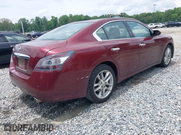 2012 Nissan Maxima SV with VIN 1N4AA5AP3CC860834, listed as a IAAI auction lot 42429509 with 96,939 mi miles and . Bid and sale history available at DreamBid. Image 4.