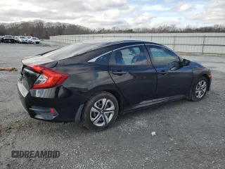 2017 Honda Civic Sedan LX with VIN 2HGFC2F59HH503549, listed as a Copart auction lot 44167375 with 95,743 mi miles and Salvage Title. Bid and sale history available at carsss.com. Image 3.