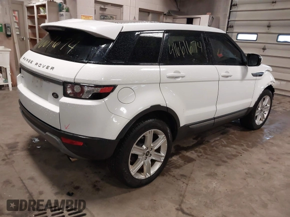2013 Land Rover Range Rover Evoque Pure Plus with VIN SALVP2BG5DH759640, listed as a IAAI auction lot 41661674 with 164,416 mi miles. Bid and sale history available at carsss.com. Image 4.