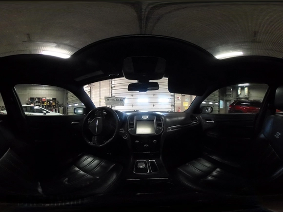 2015 Chrysler 300 with VIN 2C3CCAGG9FH864678, listed as a IAAI auction lot 41812118 with 107,873 mi miles. Bid and sale history available at carsss.com. Image 19.
