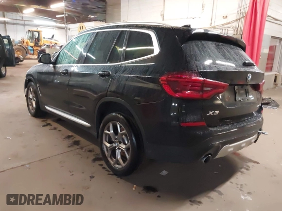 2021 BMW X3 xDrive30i with VIN 5UXTY5C09M9E77981, listed as a IAAI auction lot 41965697 with 61,723 mi miles and . Bid and sale history available at DreamBid. Image 3.