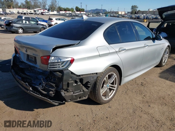 2016 BMW 5 Series 528i z VIN WBA5A5C51GD529769, wystawiony jako IAAI lot #41870800 z przebiegiem 76 288 mil mil oraz . Historia ofert i sprzedaży dostępna na DreamBid. Obrazek 4.