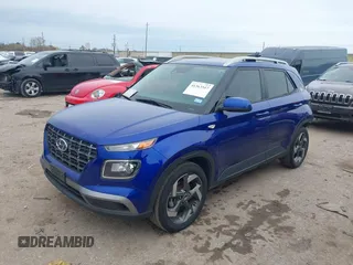 2021 Hyundai Venue Denim with VIN KMHRC8A35MU103768, listed as a IAAI auction lot 41363547 with 66,618 mi miles and . Bid and sale history available at DreamBid. Image 18.