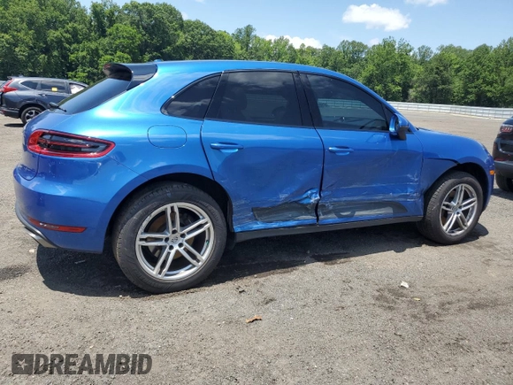 2017 Porsche Macan with VIN WP1AA2A50HLB09445, listed as a Copart auction lot 61902765 with 49,091 mi miles and Salvage title. Bid and sale history available at DreamBid. Image 3.