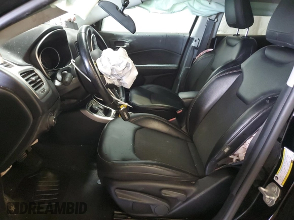 2018 Jeep Compass Altitude with VIN 3C4NJDBBXJT131563, listed as a Copart auction lot 53225344 with 85,060 mi miles and Salvage Title. Bid and sale history available at carsss.com. Image 7.