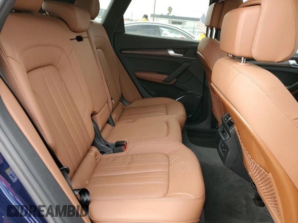 2021 Audi Q5 Premium with VIN WA1AAAFY0M2052401, listed as a Copart auction lot 63466012 with 11,922 mi miles. Bid and sale history available at carsss.com. Image 6.