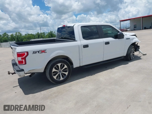 2019 Ford F-150 XL with VIN 1FTEW1CP5KKE62001, listed as a IAAI auction lot 42611277 with 207,262 mi miles and . Bid and sale history available at DreamBid. Image 4.