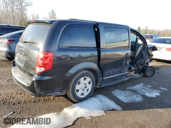 2011 Dodge Grand Caravan SXT with VIN 2D4RN4DG2BR662892, listed as a Copart auction lot 48417695 with Not Provided miles and Non Repairable. Bid and sale history available at DreamBid. Image 3.