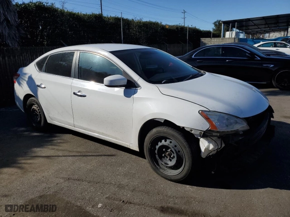 2015 Nissan Sentra SR with VIN 3N1AB7AP3FL690425, listed as a Copart auction lot 44414175 with 117,714 mi miles and Salvage Title. Bid and sale history available at carsss.com. Image 4.
