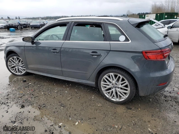 2018 Audi A3 Sportback e-tron Premium Plus with VIN WAUTPBFF3JA108718, listed as a Copart auction lot 85160584 with 46,155 mi miles and Salvage Title. Bid and sale history available at carsss.com. Image 2.