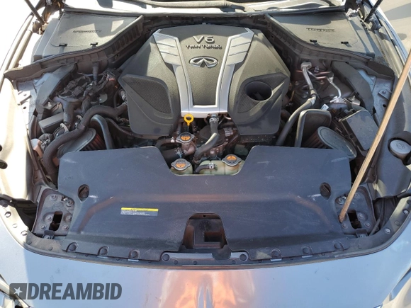 2017 Infiniti Q60 Sport with VIN JN1EV7EK5HM363508, listed as a Copart auction lot 52693455 with 120,435 mi miles and Salvage Title. Bid and sale history available at DreamBid. Image 12.
