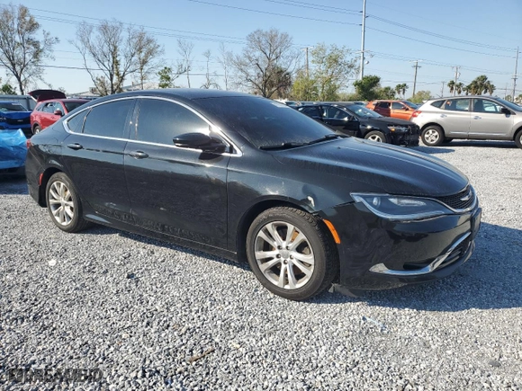 2015 Chrysler 200 C with VIN 1C3CCCCG4FN683206, listed as a Copart auction lot 47353765 with 92,841 mi miles and Clean Title. Bid and sale history available at carsss.com. Image 4.
