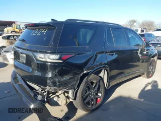 2021 Chevrolet Traverse Premier with VIN 1GNERKKW7MJ140773, listed as a IAAI auction lot 41196896 with 53,662 mi miles. Bid and sale history available at carsss.com. Image 4.