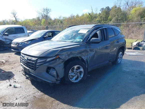2024 Hyundai Tucson SEL with VIN 5NMJB3DE4RH412960, listed as a IAAI auction lot 41100786 with 7,405 mi miles. Bid and sale history available at carsss.com. Image 17.