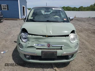 2012 FIAT 500 Lounge z VIN 3C3CFFCR8CT120214, wystawiony jako Copart lot #56963235 z przebiegiem 42 992 mil mil oraz Czysty tytuł • Clean title. Historia ofert i sprzedaży dostępna na DreamBid. Obrazek 5.
