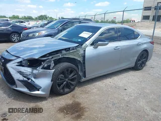 2023 Lexus ES 350 F Sport with VIN 58AJZ1B18PU145977, listed as a IAAI auction lot 42553099 with 46,801 mi miles and . Bid and sale history available at DreamBid. Image 2.