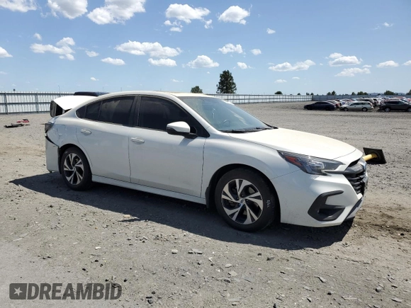2023 Subaru Legacy Premium with VIN 4S3BWAF68P3014312, listed as a Copart auction lot 61142825 with 41,695 mi miles and Salvage title. Bid and sale history available at DreamBid. Image 4.