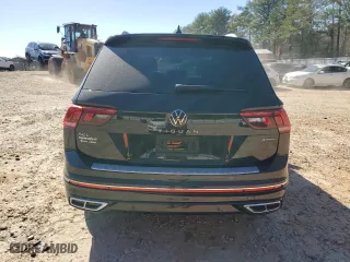 2022 Volkswagen Tiguan SEL R-Line with VIN 3VV4B7AX7NM108752, listed as a Copart auction lot 50031225 with 40,122 mi miles and Non Repairable. Bid and sale history available at carsss.com. Image 6.