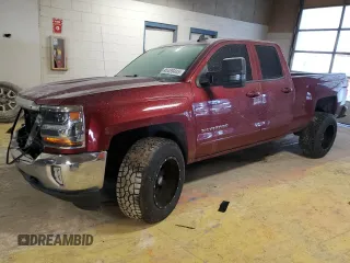 2016 Chevrolet Silverado 1500 LT with VIN 1GCVKREC5GZ406529, listed as a Copart auction lot 45489445 with 76,871 mi miles and Salvage Title. Bid and sale history available at carsss.com. Image 1.
