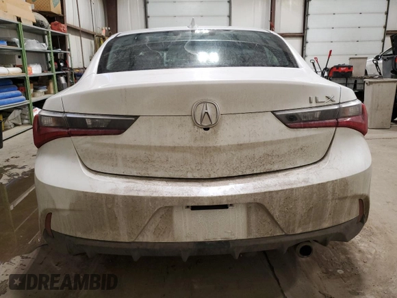 2020 Acura ILX Premium with VIN 19UDE2F78LA801083, listed as a Copart auction lot 41884424 with 83,478 mi miles and Salvage title. Bid and sale history available at DreamBid. Image 6.