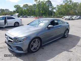 2018 Mercedes-Benz E 400 with VIN WDD1J6FB9JF015064, listed as a IAAI auction lot 42165914 with 95,290 mi miles and . Bid and sale history available at DreamBid. Image 12.