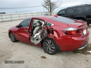 2021 Honda Insight Touring with VIN 19XZE4F93ME003834, listed as a Copart auction lot 82071404 with 62,752 mi miles and Salvage Title. Bid and sale history available at carsss.com. Image 2.