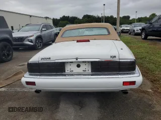 1996 Jaguar XJS with VIN SAJNX2741TC226607, listed as a Copart auction lot 74129074 with 93,183 mi miles and Non Repairable. Bid and sale history available at carsss.com. Image 6.