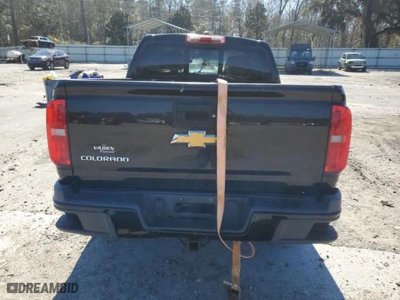 2016 Chevrolet Colorado 2WD Z71 with VIN 1GCGSDE34G1111870, listed as a Copart auction lot 45766915 with 0 mi miles and Salvage Title. Bid and sale history available at carsss.com. Image 6.