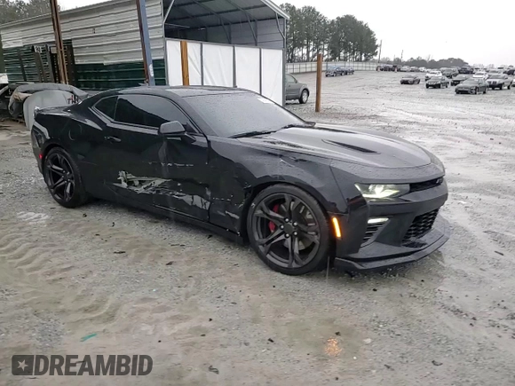 2018 Chevrolet Camaro 1SS with VIN 1G1FE1R71J0160237, listed as a Copart auction lot 48487665 with 40,298 mi miles and Salvage Title. Bid and sale history available at DreamBid. Image 11.