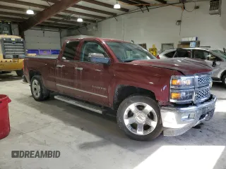 2014 Chevrolet Silverado 1500 LTZ with VIN 1GCVKSEC5EZ226648, listed as a Copart auction lot 88331005 with 156,307 mi miles and Salvage Title. Bid and sale history available at DreamBid. Image 4.