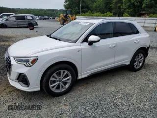 2023 Audi Q3 S line Premium with VIN WA1DECF32P1112271, listed as a Copart auction lot 57276755 with 49,015 mi miles and Salvage title. Bid and sale history available at DreamBid. Image 1.