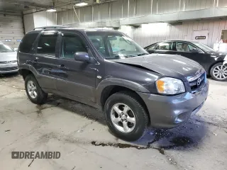 2005 Mazda Tribute i with VIN 4F2YZ92Z55KM31146, listed as a Copart auction lot 42934565 with 81,657 mi miles and Non Repairable. Bid and sale history available at carsss.com. Image 4.