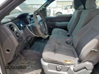 2012 Ford F-150 XL with VIN 1FTNF1CF0CKD94098, listed as a Copart auction lot 58035235 with 169,584 mi miles and Salvage title. Bid and sale history available at DreamBid. Image 7.