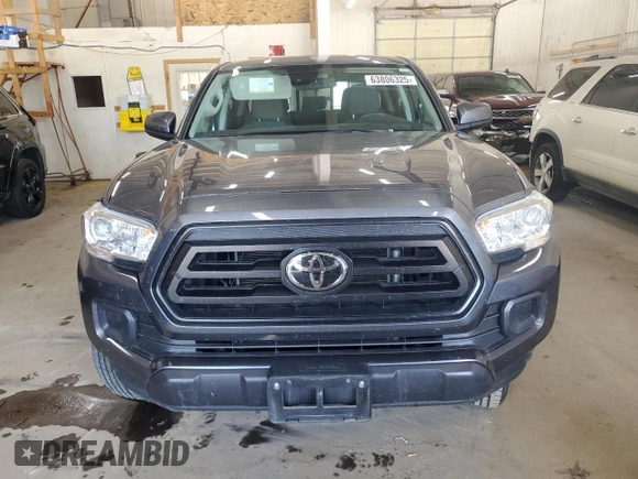 2021 Toyota Tacoma SR with VIN 3TMCZ5AN5MM378375, listed as a Copart auction lot 63806325 with 47,061 mi miles and Salvage title. Bid and sale history available at DreamBid. Image 5.