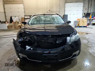 2012 Acura TL Tech Auto with VIN 19UUA8F54CA015858, listed as a Copart auction lot 46478045 with 202,380 mi miles and Salvage Title. Bid and sale history available at carsss.com. Image 5.