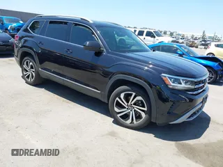 2021 Volkswagen Atlas SEL Premium z VIN 1V2TR2CA9MC598336, wystawiony jako IAAI lot #42300869 z przebiegiem 48 489 mil mil oraz . Historia ofert i sprzedaży dostępna na DreamBid. Obrazek 1.