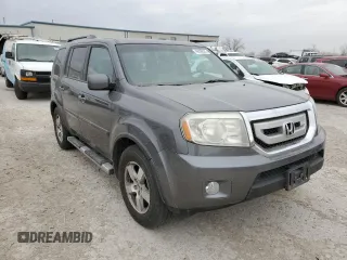 2011 Honda Pilot EX-L with VIN 5FNYF4H61BB046264, listed as a Copart auction lot 49599525 with 186,908 mi miles and Salvage Title. Bid and sale history available at carsss.com. Image 4.
