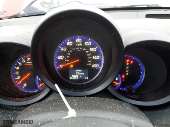 2008 Acura RDX Tech Pkg with VIN 5J8TB18558A019129, listed as a Copart auction lot 44847105 with 144,959 mi miles and Salvage Title. Bid and sale history available at carsss.com. Image 9.