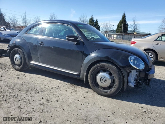 2014 Volkswagen Beetle 2.5L PZEV with VIN 3VWHP7AT1EM606988, listed as a Copart auction lot 46456155 with 39,911 mi miles and Salvage Title. Bid and sale history available at carsss.com. Image 4.