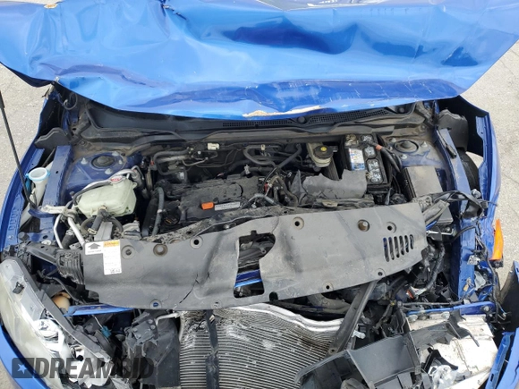 2018 Honda Civic LX with VIN 2HGFC2F54JH523651, listed as a Copart auction lot 51347155 with 61,839 mi miles and Salvage Title. Bid and sale history available at DreamBid. Image 13.
