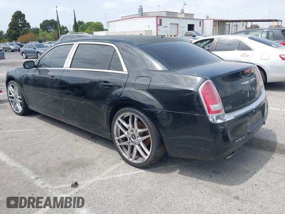 2013 Chrysler 300 with VIN 2C3CCAAG3DH565628, listed as a IAAI auction lot 42110710 with 204,362 mi miles. Bid and sale history available at carsss.com. Image 3.
