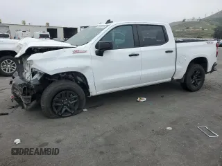 2021 Chevrolet Silverado 1500 LT Trail Boss with VIN 1GCPYFED0MZ439545, listed as a Copart auction lot 52602615 with 83,688 mi miles and Salvage Title. Bid and sale history available at DreamBid. Image 1.
