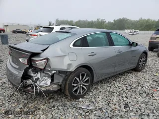 2024 Chevrolet Malibu RS with VIN 1G1ZG5ST5RF192980, listed as a Copart auction lot 50944985 with 13,962 mi miles and Salvage Title. Bid and sale history available at carsss.com. Image 3.