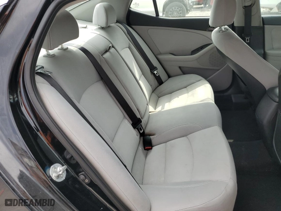 2012 Kia Optima LX with VIN KNAGM4A71C5297449, listed as a Copart auction lot 53663185 with 0 mi miles and Salvage Title. Bid and sale history available at carsss.com. Image 10.