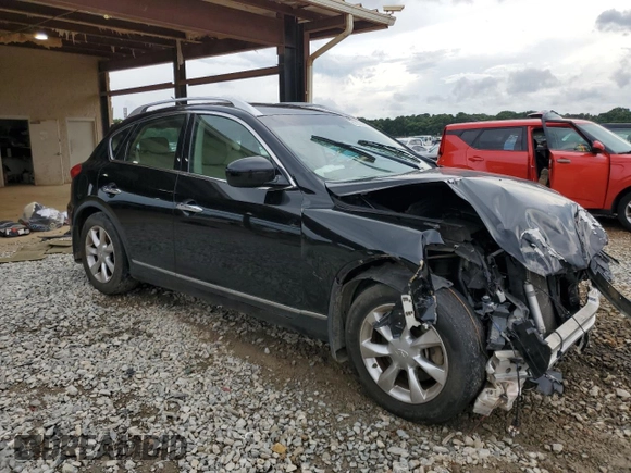 2008 Infiniti EX Journey with VIN JNKAJ09E68M302699, listed as a Copart auction lot 61257985 with 190,512 mi miles and Salvage title. Bid and sale history available at DreamBid. Image 4.