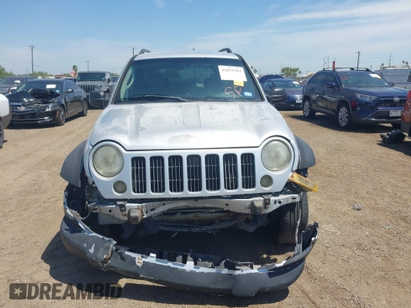 2007 Jeep Liberty Sport with VIN 1J4GK48K87W722615, listed as a IAAI auction lot 42055503 with 244,118 mi miles. Bid and sale history available at carsss.com. Image 12.